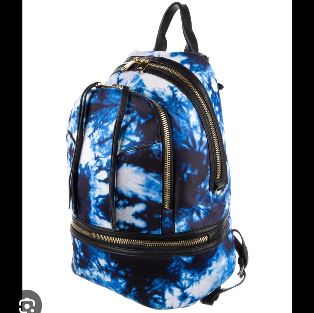Cynthia Rowley Tie Dye Scuba material backpack